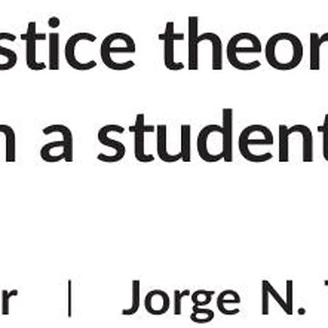 Applying organizational justice theory to admission into higher education: Admission from a student perspective